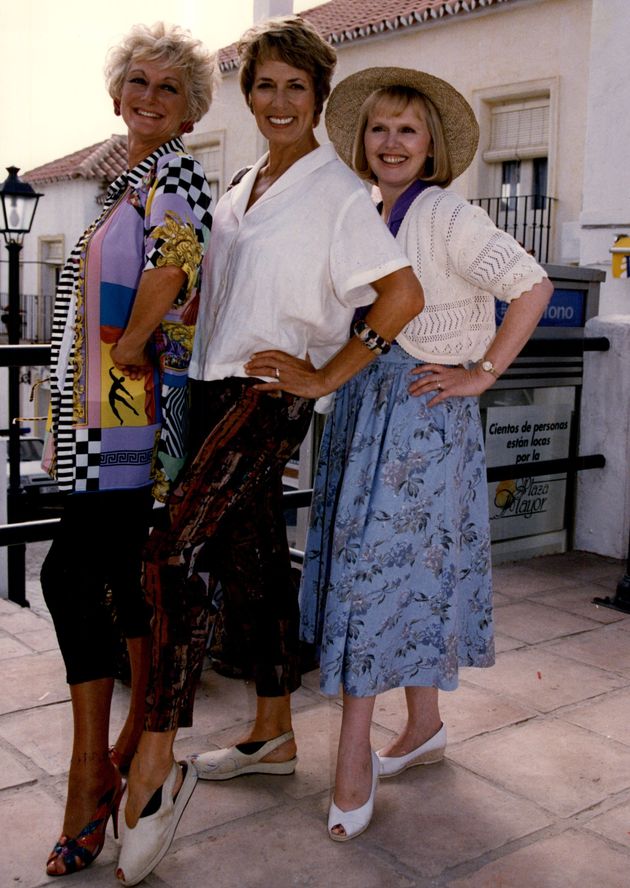 Polly Perkins, Hilary Crane and Patricia Brake were among the stars of Eldorado 