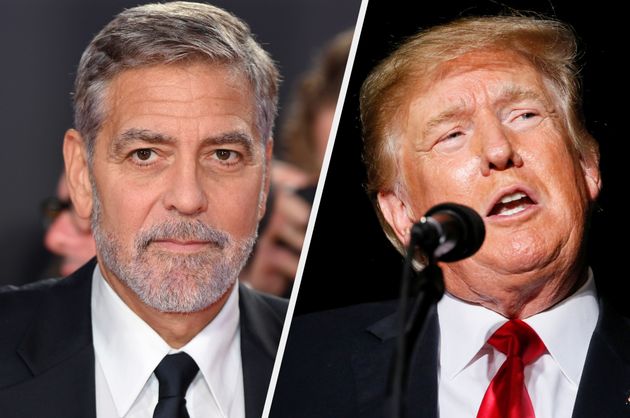 George Clooney and Donald Trump