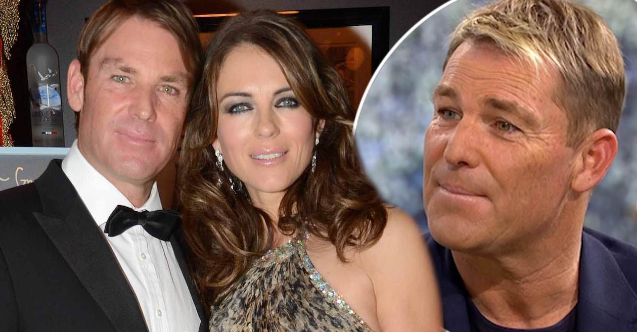 Shane Warne, Liz Hurley