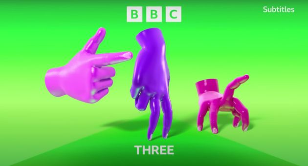 BBC Three's new on-screen idents