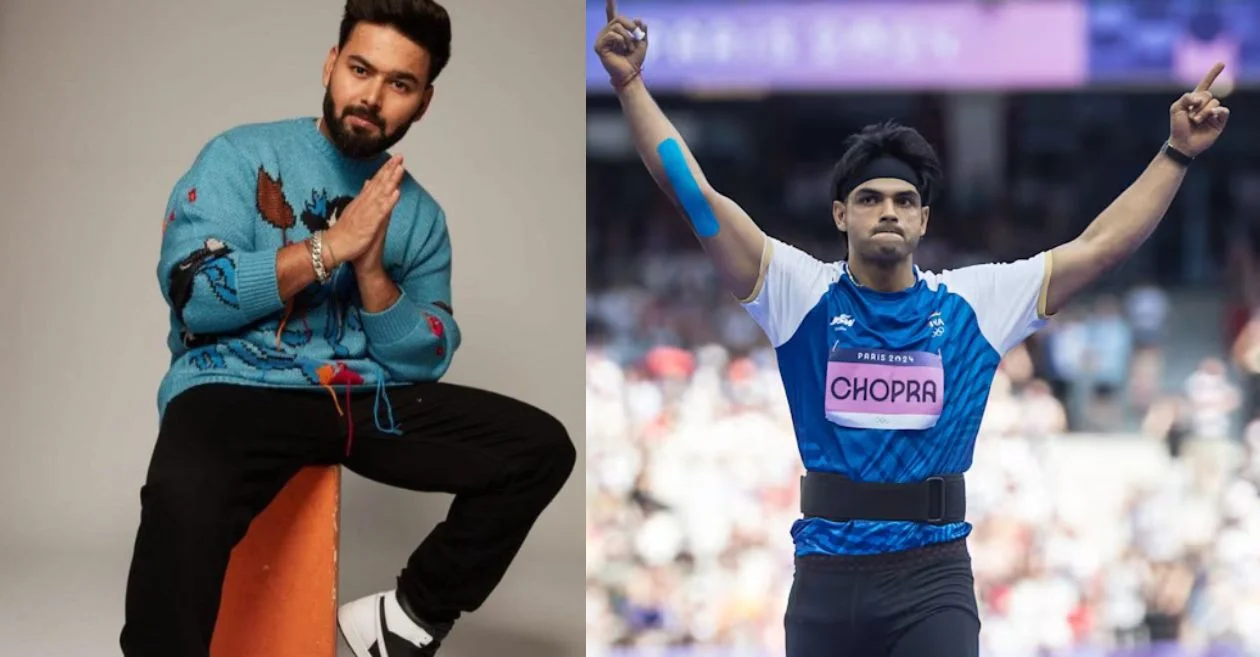 Rishabh Pant and Neeraj Chopra