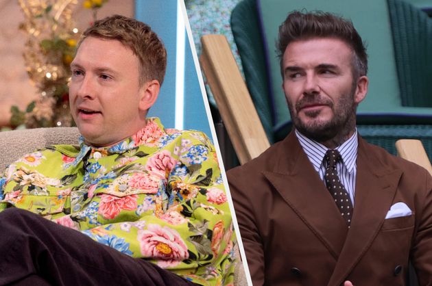 Joe Lycett and David Beckham