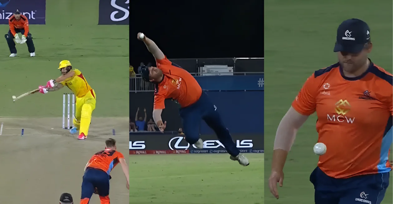 Corey Anderson's breathtaking catch