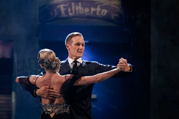 Dan Walker and his Strictly partner Nadiya Bychkova