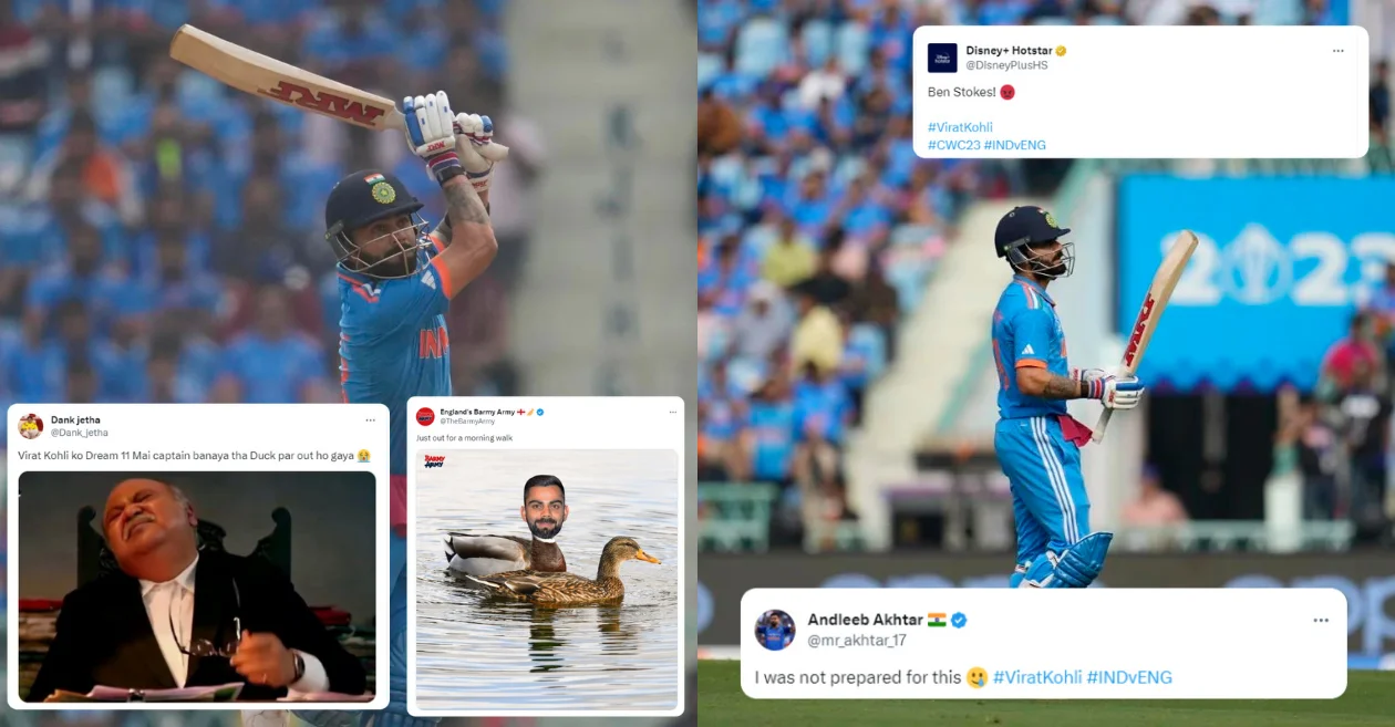 Fans come up with mixed reactions after Virat Kohli