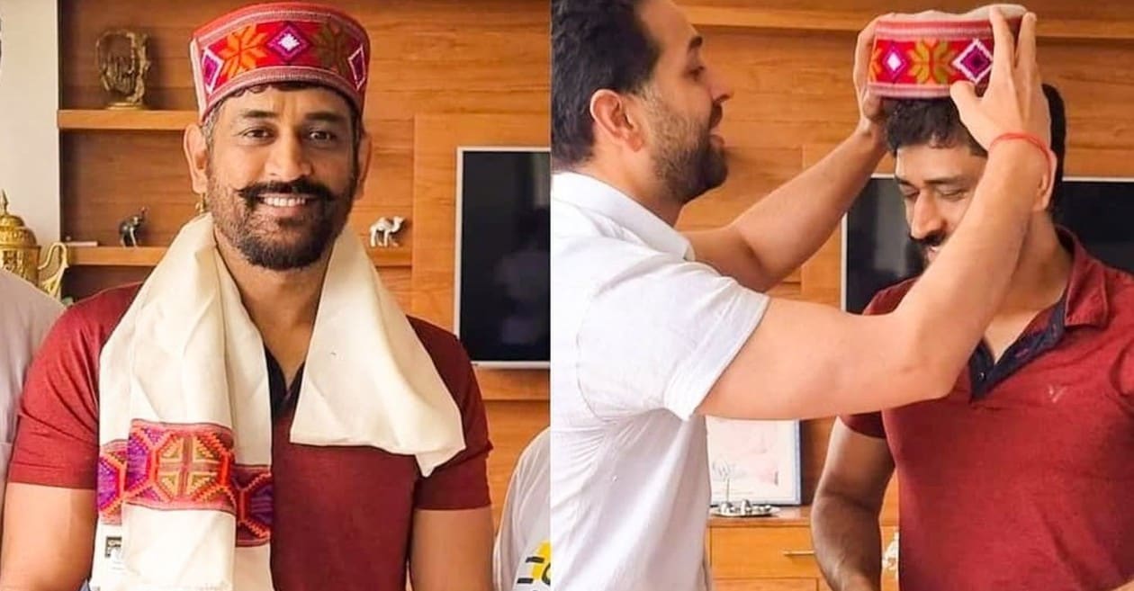 MS Dhoni's new look goes viral