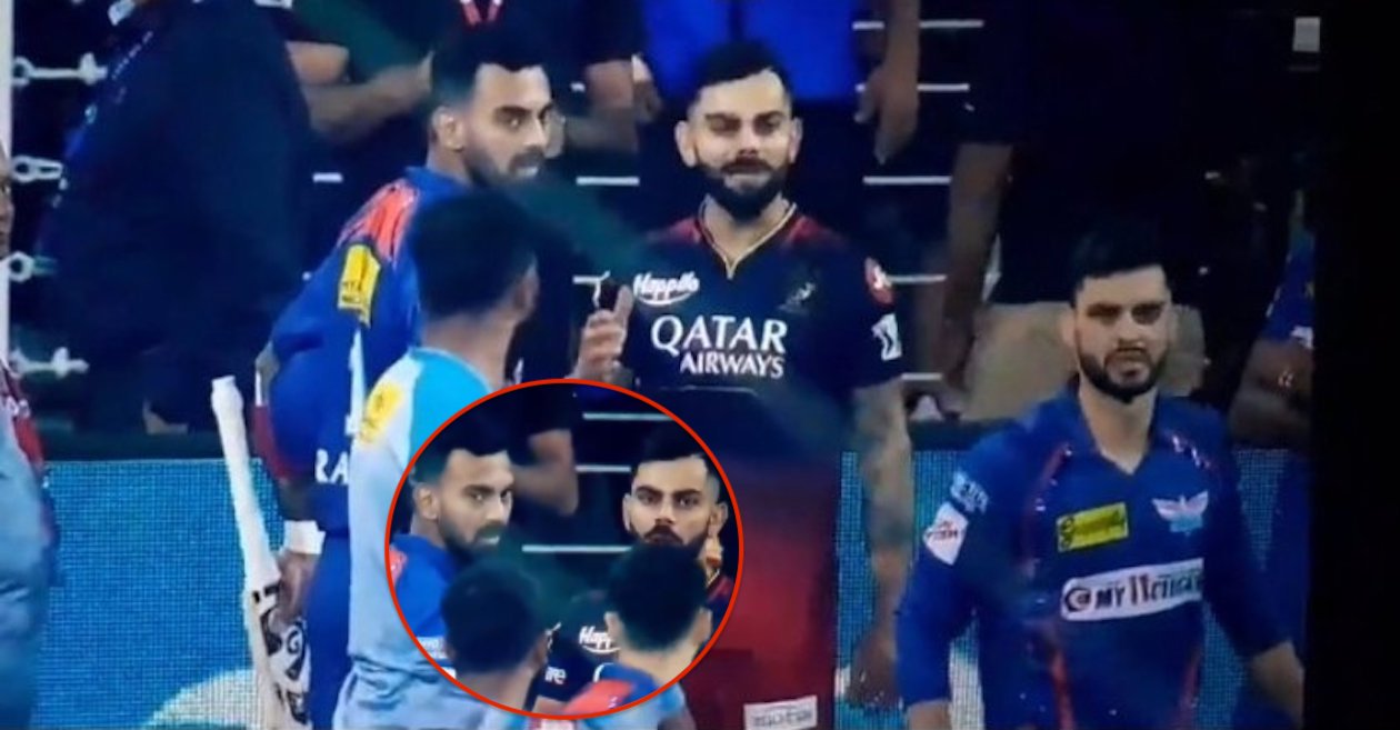 Naveen ul Haq, Virat Kohli, KL Rahul