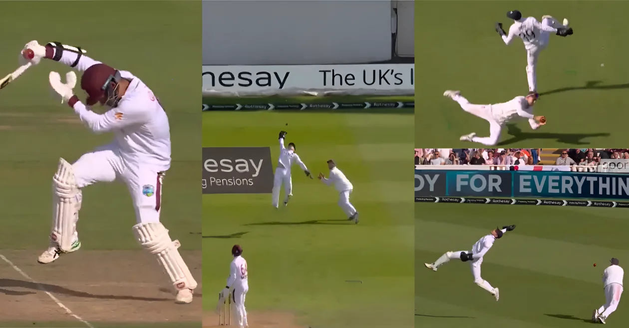 Joe Root's stunning catch