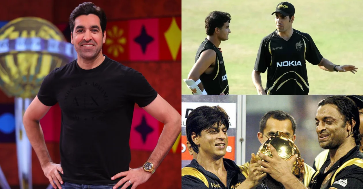 Umar Gul and Shah Rukh Khan