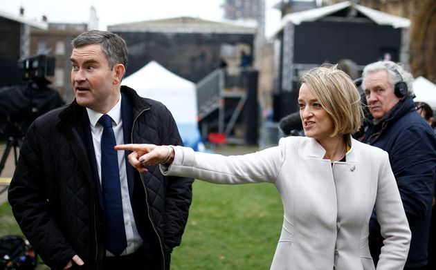 Former Secretary of State for Justice David Gauke talks to Kuenssberg after Parliament rejected Theresa May's Brexit deal.