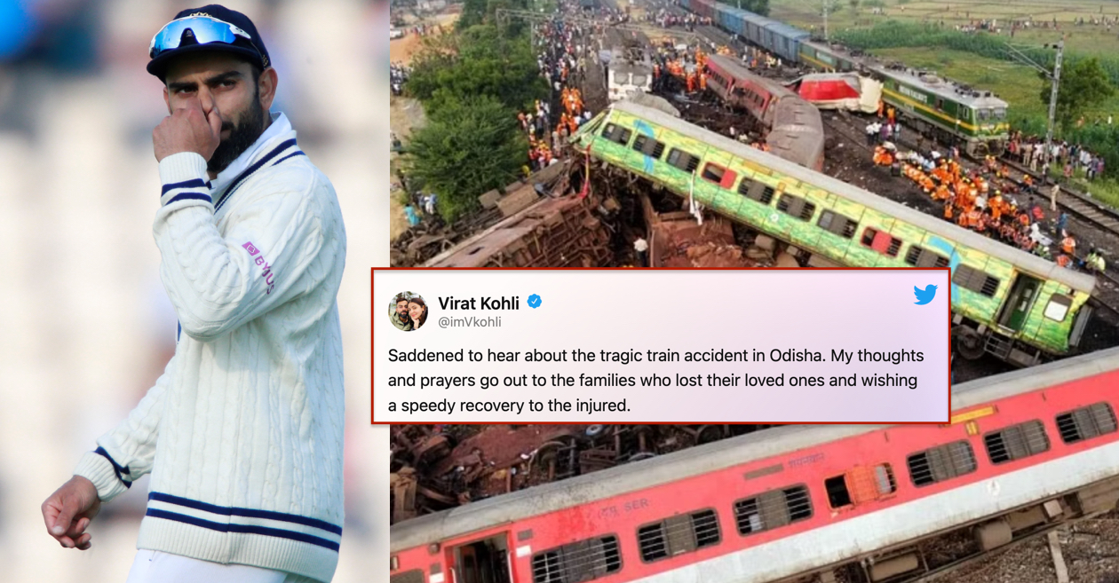 Virat Kohli tweet on Train accident