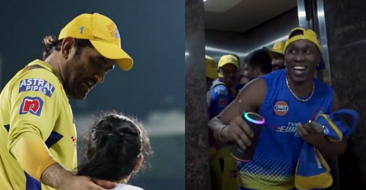 MS Dhoni, Dwayne Bravo, CSK