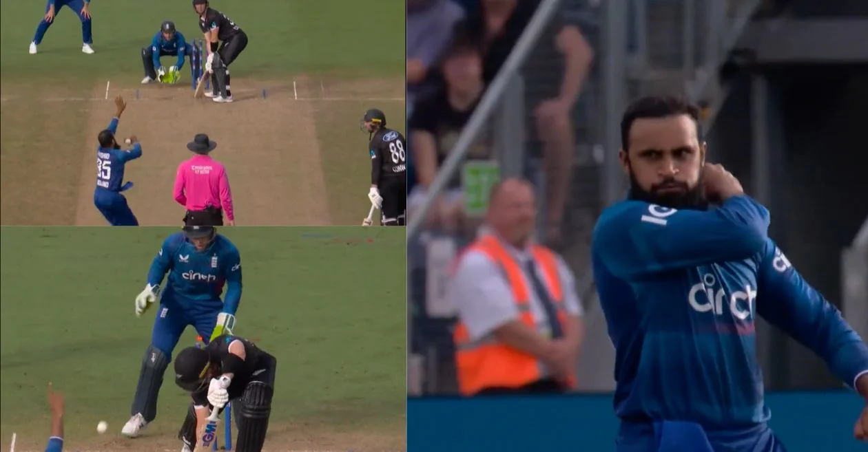 Adil Rashid's dream ball dismantles Will Young