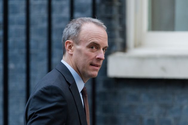 Dominic Raab put his foot in it over the May 20, 2020 