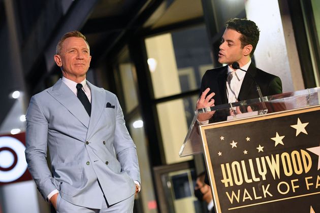 Daniel Craig and Rami Malek