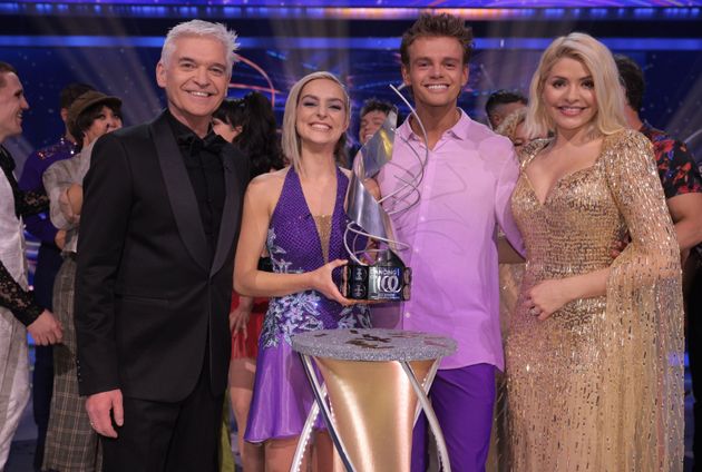 Regan Gascoigne and Karina Manta won Dancing On Ice on Sunday