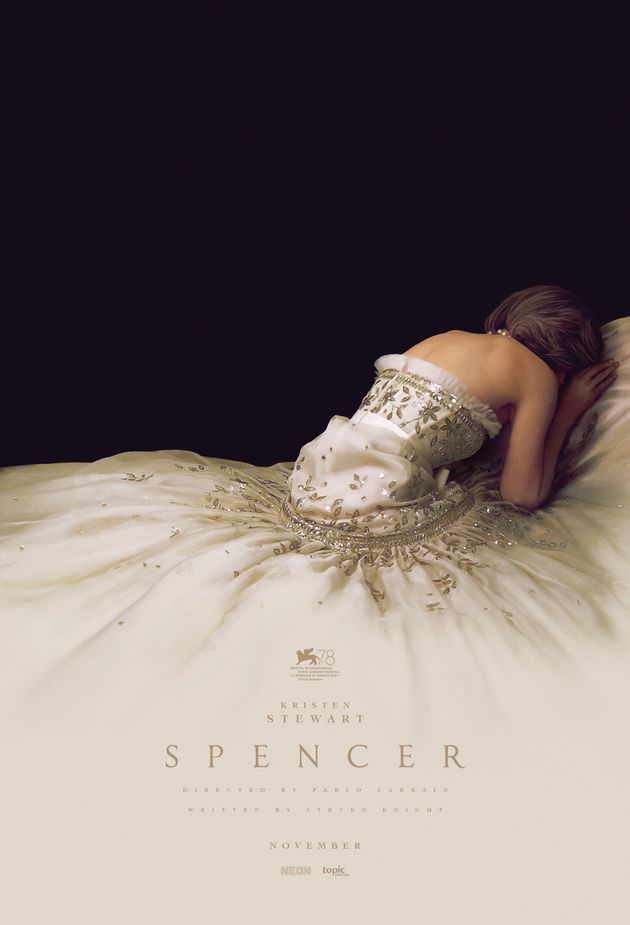 Kristen Stewart as Princess Diana in Spencer.