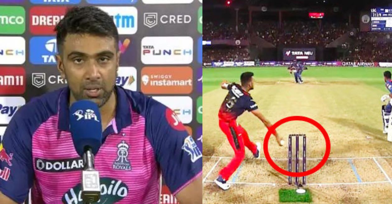 Ravichandran Ashwin on Harshal Patel