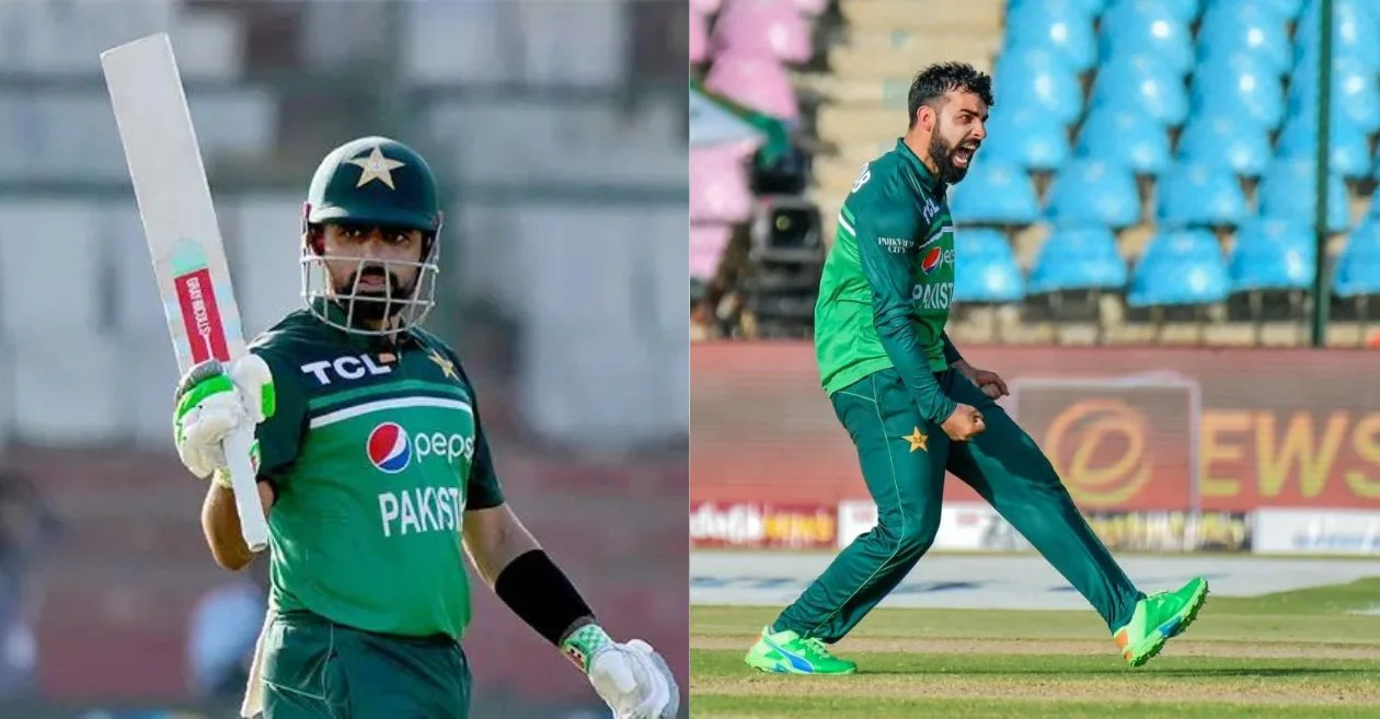 Babar Azam and Shadab Khan