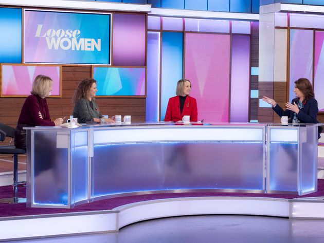 Kaye Adams, Nadia Sawalha, Carol McGiffin and Jane McDonald on Loose Women