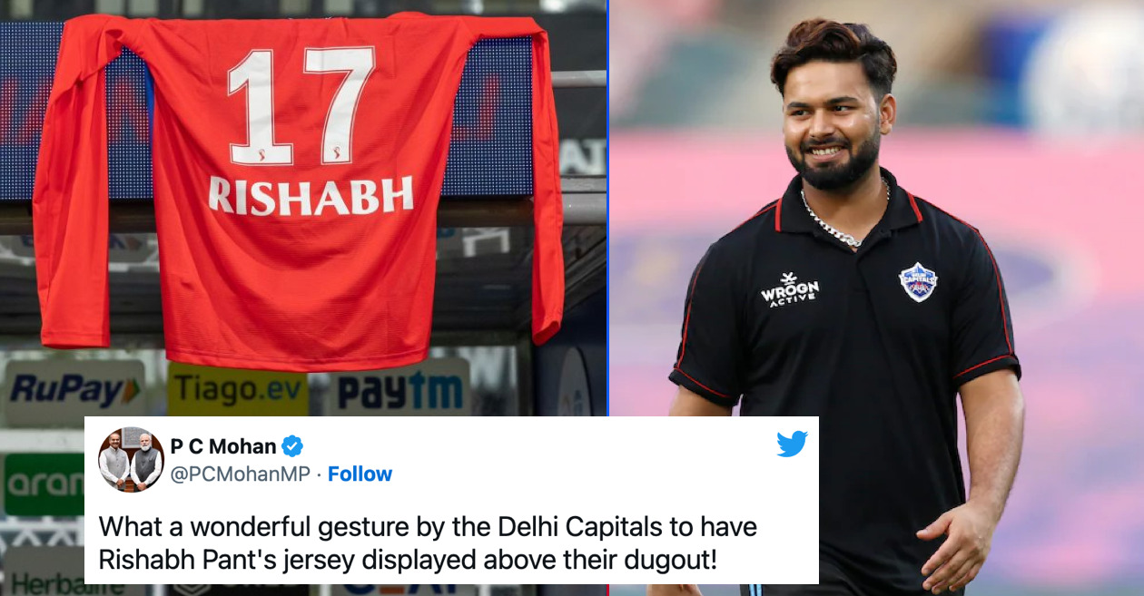 Rishabh Pant IPL jersey