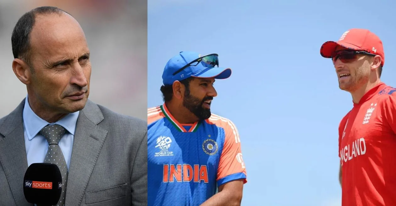 Nasser Hussain and Rohit Sharma