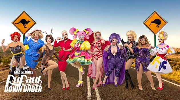 The cast of Drag Race Down Under