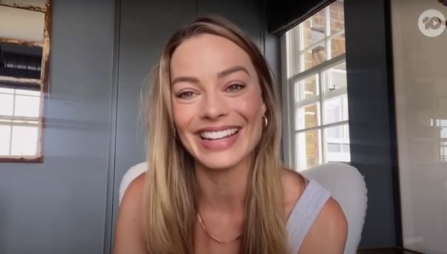 Margot Robbie appeared in a video message as Donna Freedman