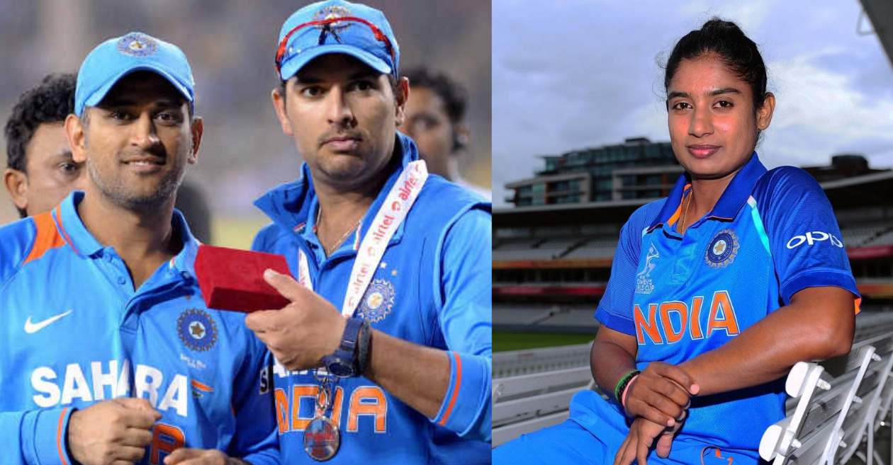 MS Dhoni, Yuvraj Singh, Mithali Raj