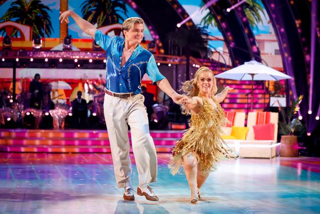 Nikita Kuzmin and Ellie Simmonds on the Strictly dance floor