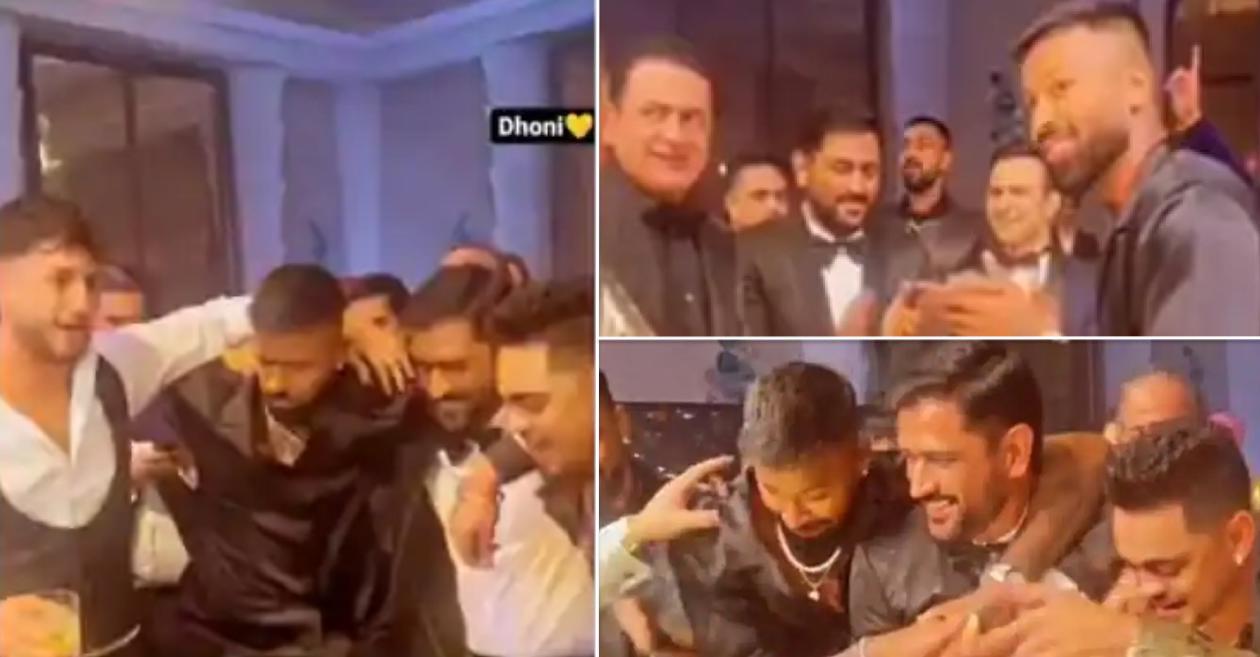 MS Dhoni, Hardik Pandya, Ishan Kishan