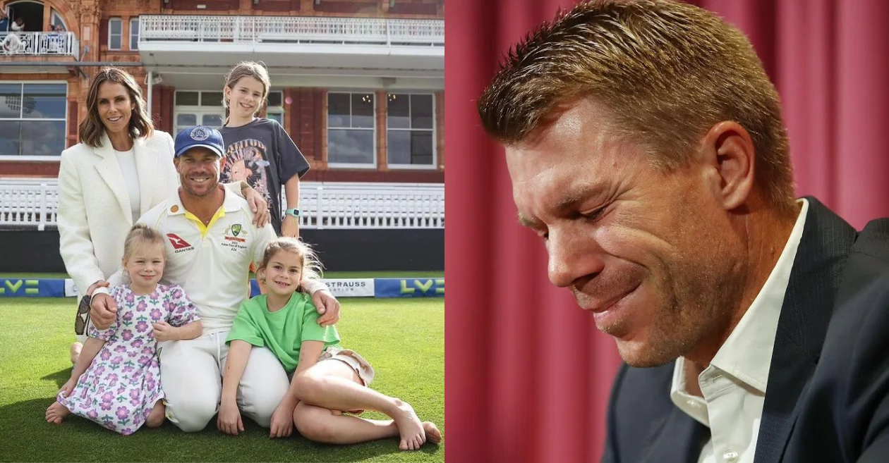 David Warner thanks wife Candice Warner and daughters