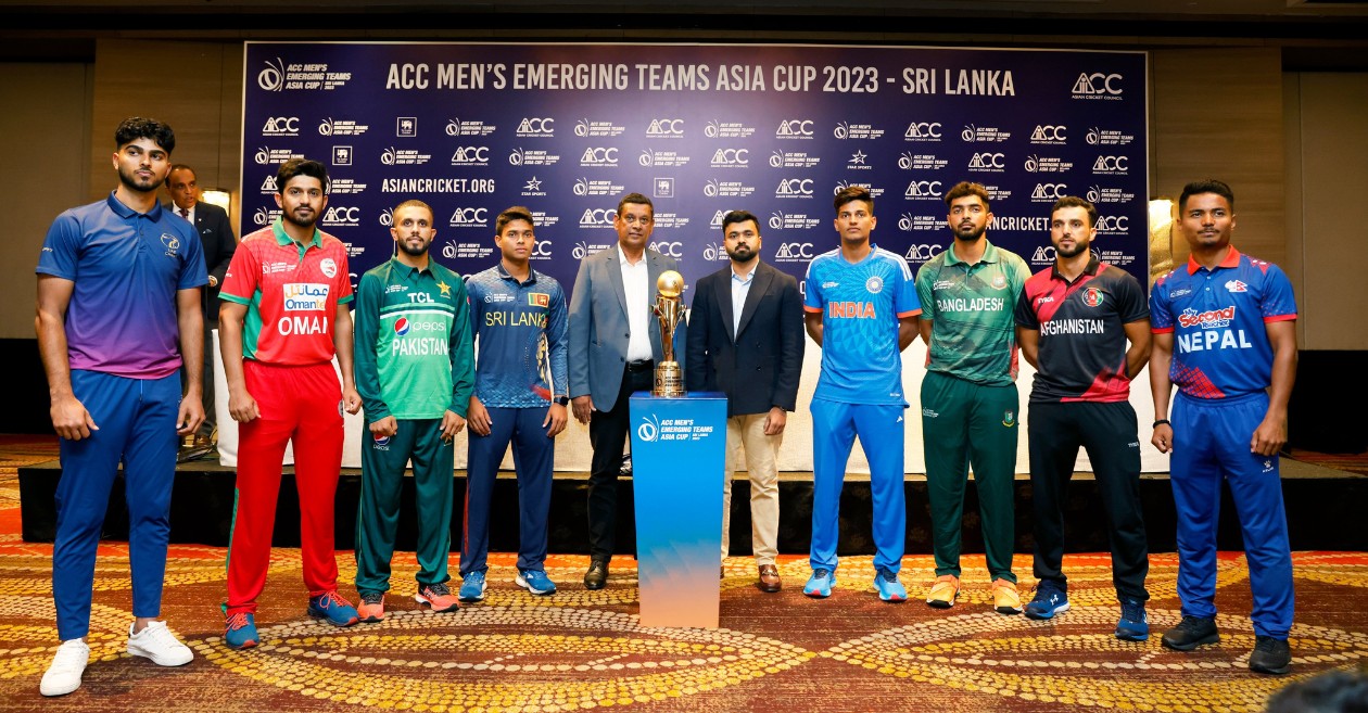 ACC Emerging Men’s Asia Cup 2023 all captains