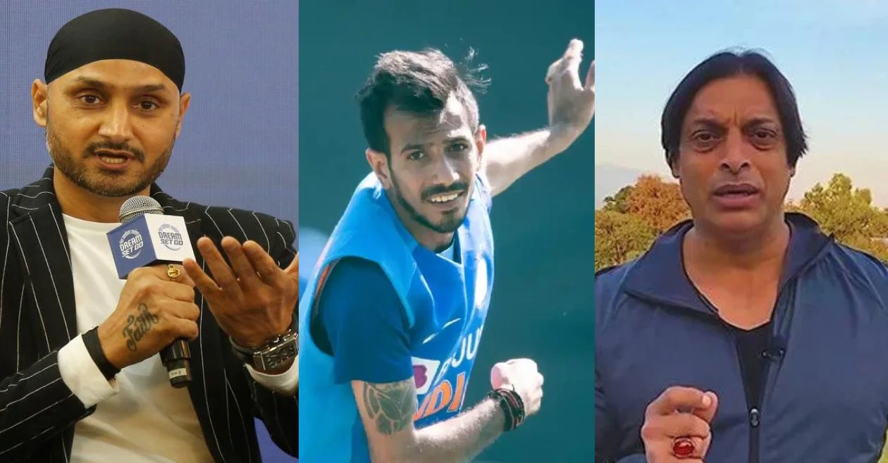 Harbhajan Singh, Yuzvendra Chahal, Shoaib Akhtar