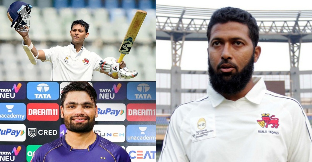 Yashasvi Jaiswal, Rinku Singh and Wasim Jaffer