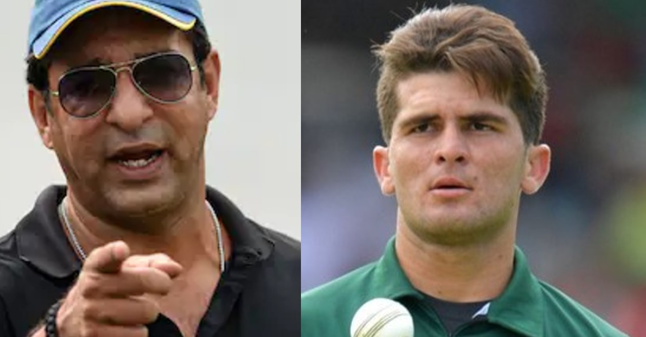 Wasim Akram and Shaheen Afridi