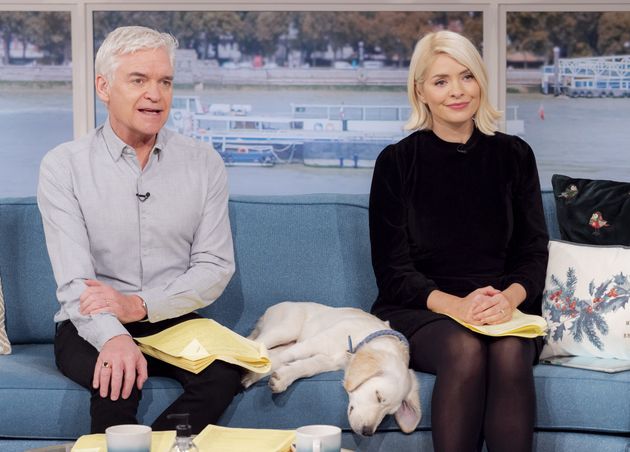 Phillip Schofield and Holly Willoughby on This Morning