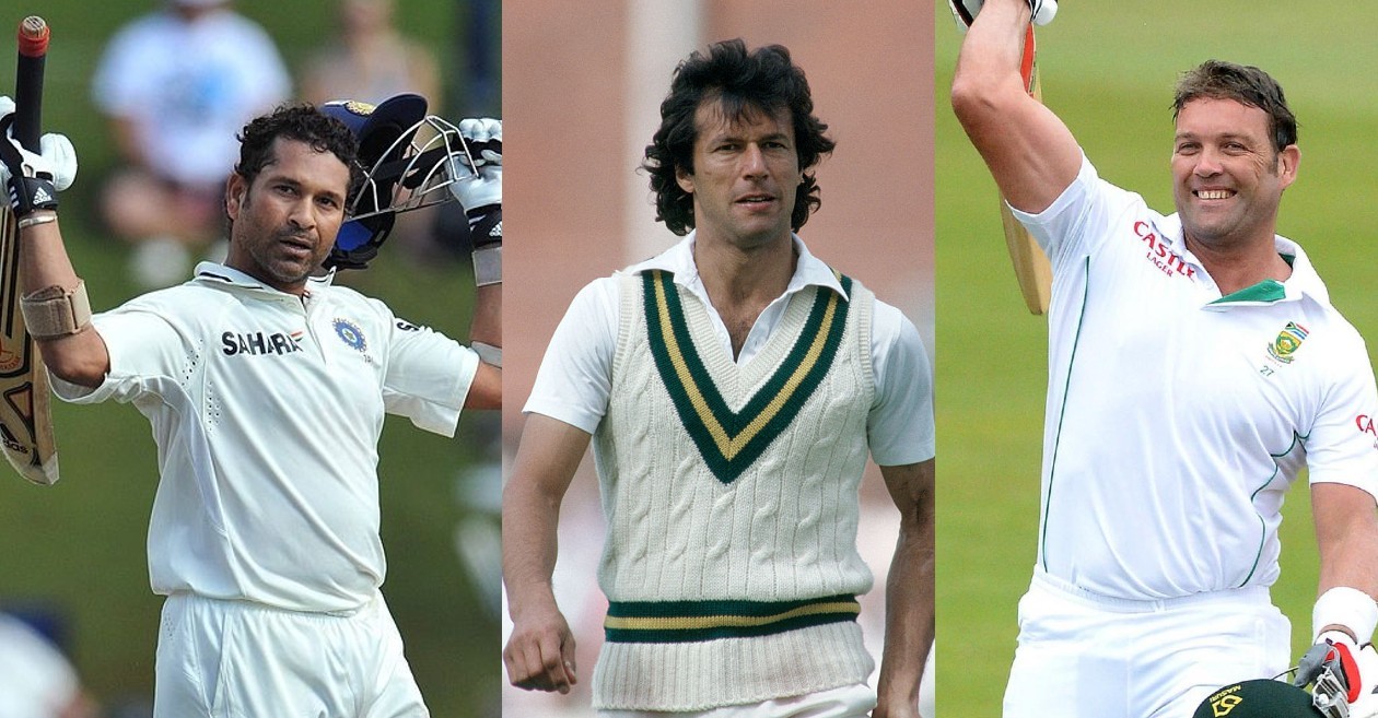 Sachin Tendulkar, Imran Khan, Jacques Kallis