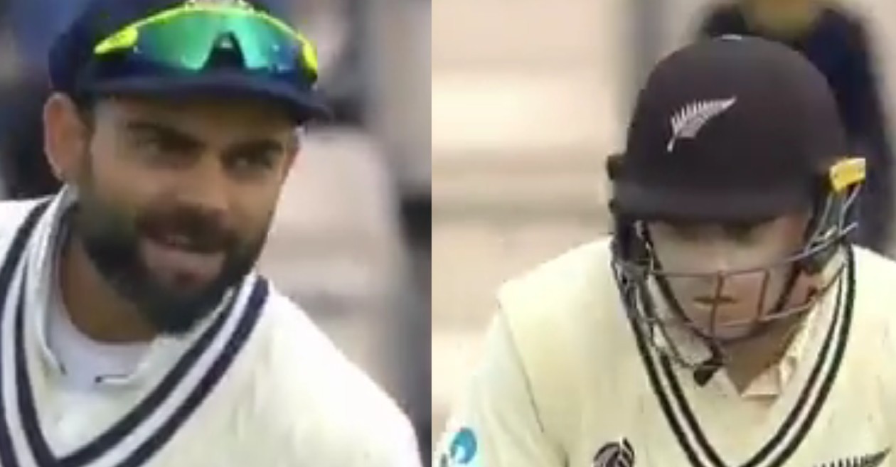 Virat Kohli and Tom Latham