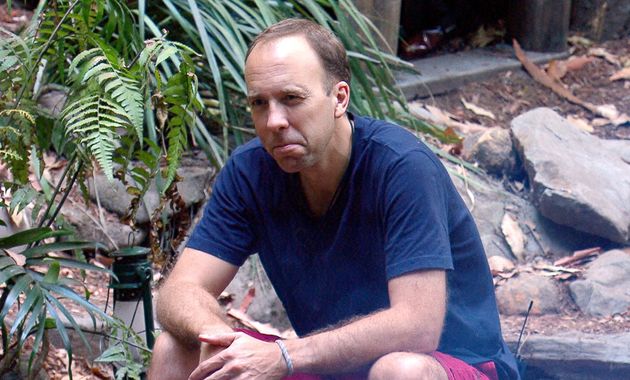 Matt Hancock in the I'm A Celebrity jungle