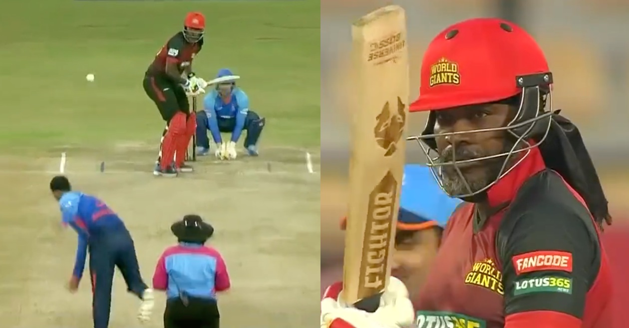 Harbhajan Singh dismiss Chris Gayle