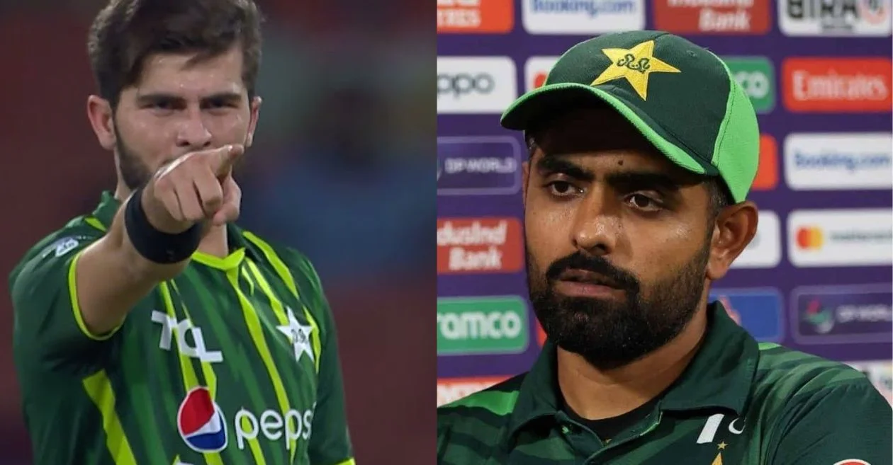 Shaheen Afridi and Babar Azam