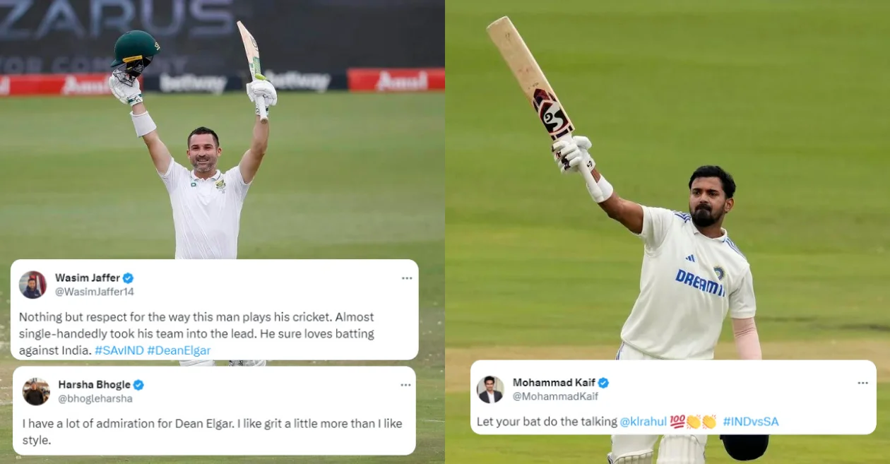 Dean Elgar and KLRahul