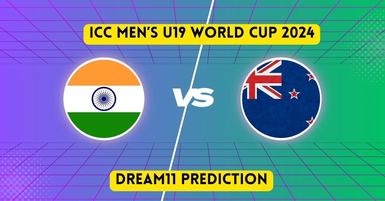 IN-U19 vs NZ-U19, Dream11 Prediction