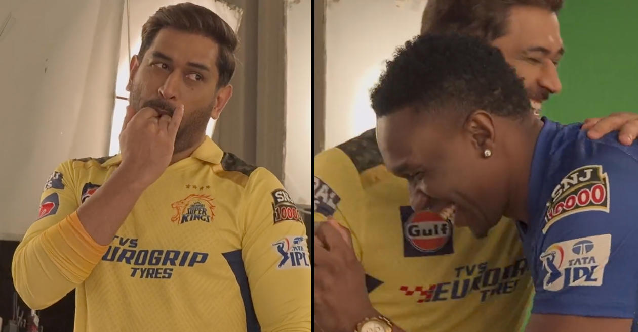 MS Dhoni, Dwayne Bravo,CSK