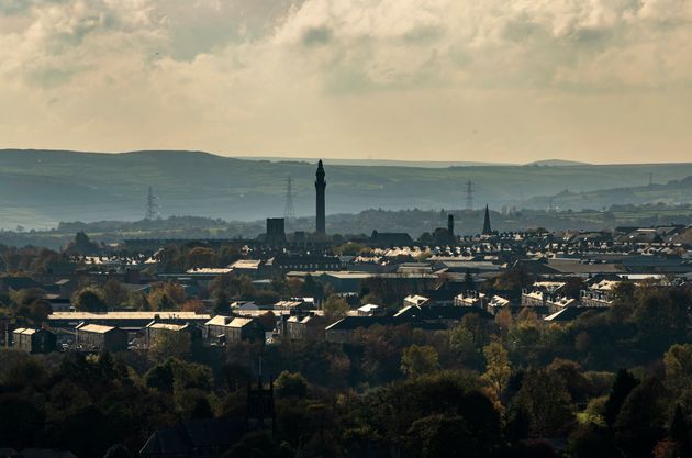 Halifax in Yorkshire, near the village of Holmfield.