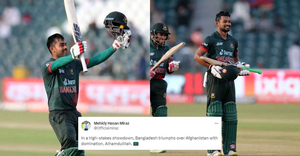 Bangladesh beat Afghanistan in Asia Cup 2023