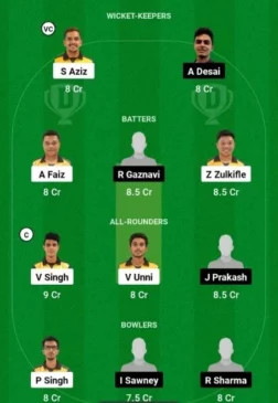 Malaysia vs Singapore, Asian Games 2023, Dream11 Team