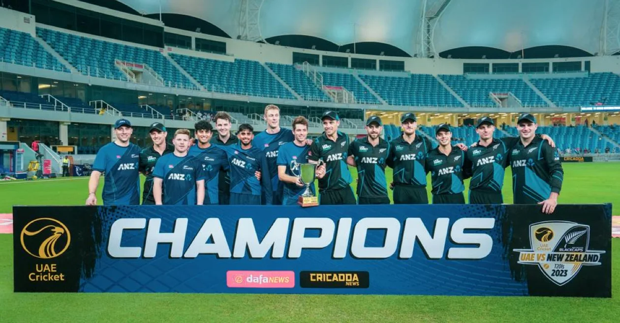 New Zealand clinch T20I series against UAE