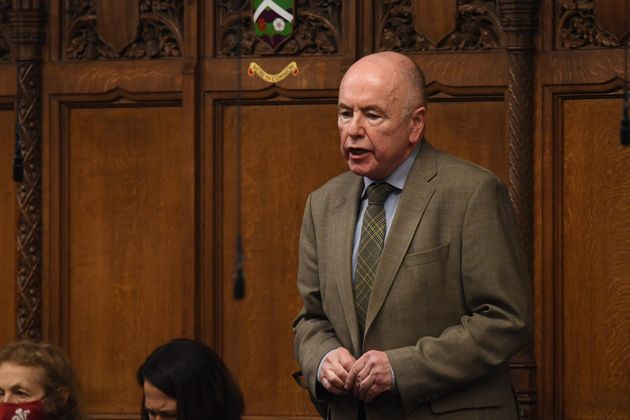 <strong>Jack Dromey during Prime Minister's Questions in the House of Commons in December.</strong>